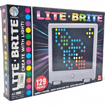 Librairie Bouarroudj - JEUX BOIS LITE BRITE 653-3